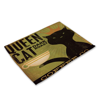 Nordic cartoon animal series placemat