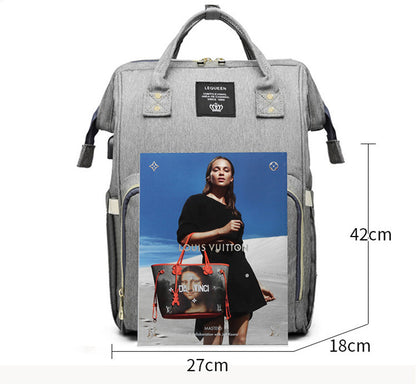 US Local LEQUEEN Multifunctional Large Capacity Mummy Bag