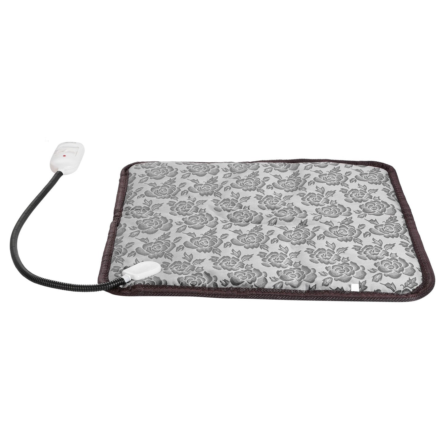 US Local 1 Pc Pet Heating Pad Dog Cat Electric Heating Mat Waterproof Adjustable Warming Blanket With Chew Resistant Steel Cord Case