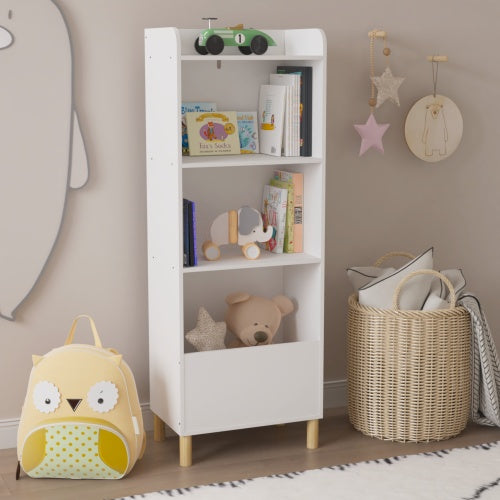US Local Kids 4-Tier Bookcase