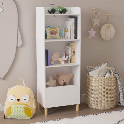 US Local Kids 4-Tier Bookcase