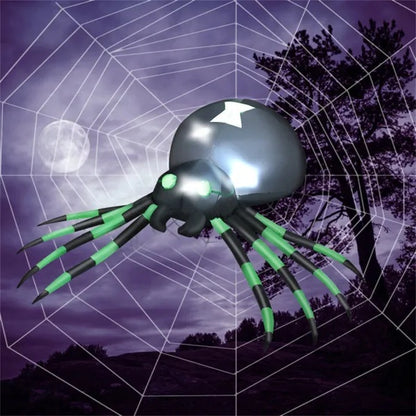 US Local 6 Feet Halloween Decorate Inflatable Spider