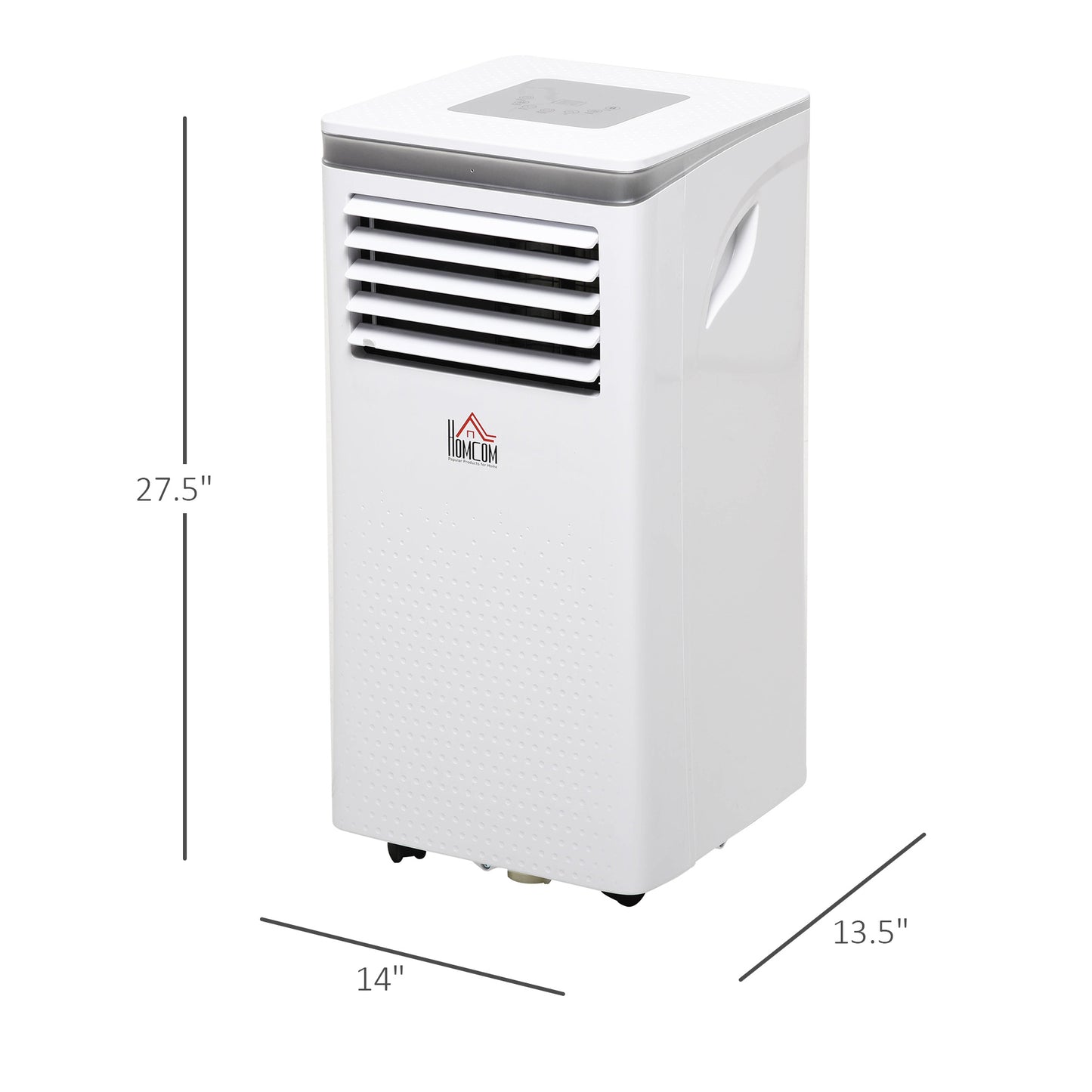 US Local Portable Air Conditioner 7000BTU Remote Fan Modes 24 Hour Timer Auto Off
