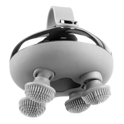 US Local 1Pc Electric Scalp Massager Rechargeable Head Mssager IPX7 Waterproof Dog Cat Massager With Red Light 3 Modes 3 Types Of Massage Claws For Men Women Elders