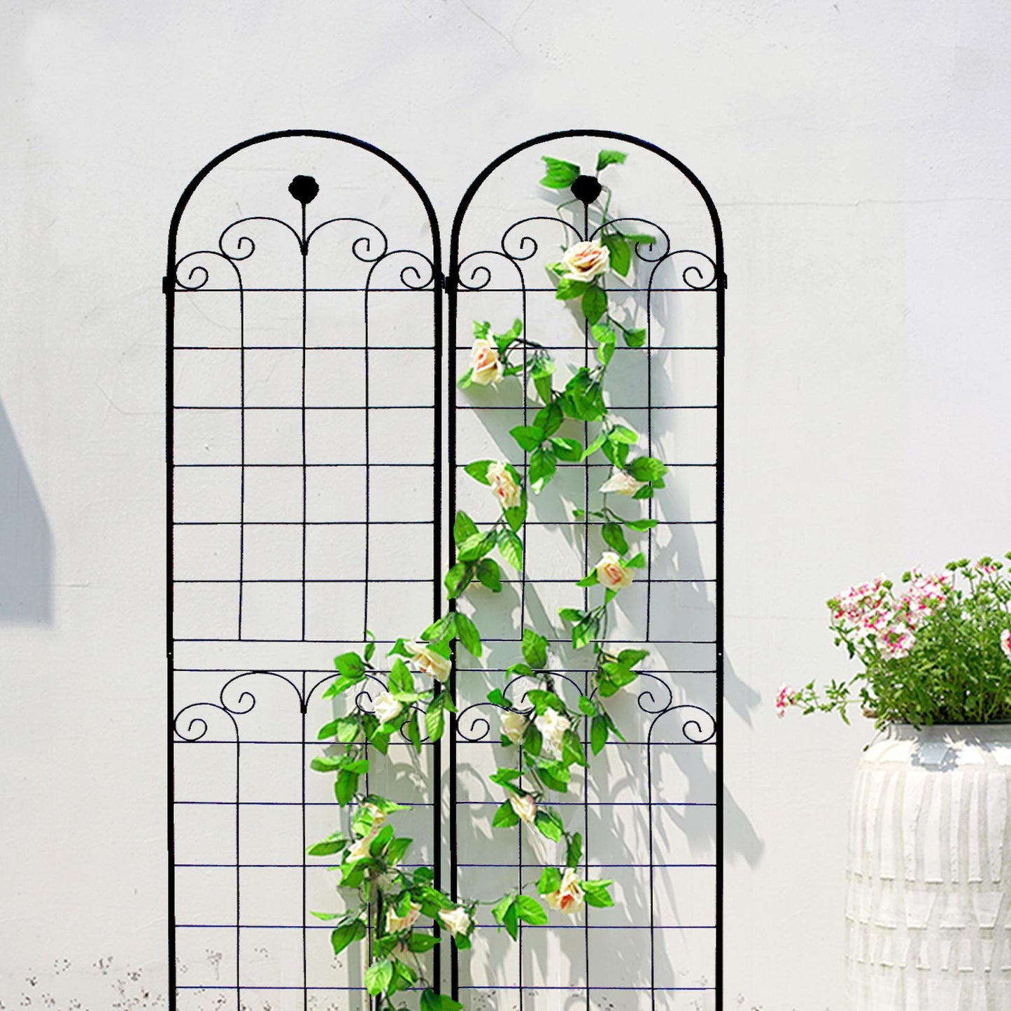 US Local Metal Garden Trellis For Outdoor Climbing Plants