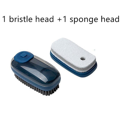 US Local Multifunctional Automatic Liquid Cleaning Brush Soft Shoe Brush Clean Wash Shoe Artifact Laundry Brush Household Brush Clothes