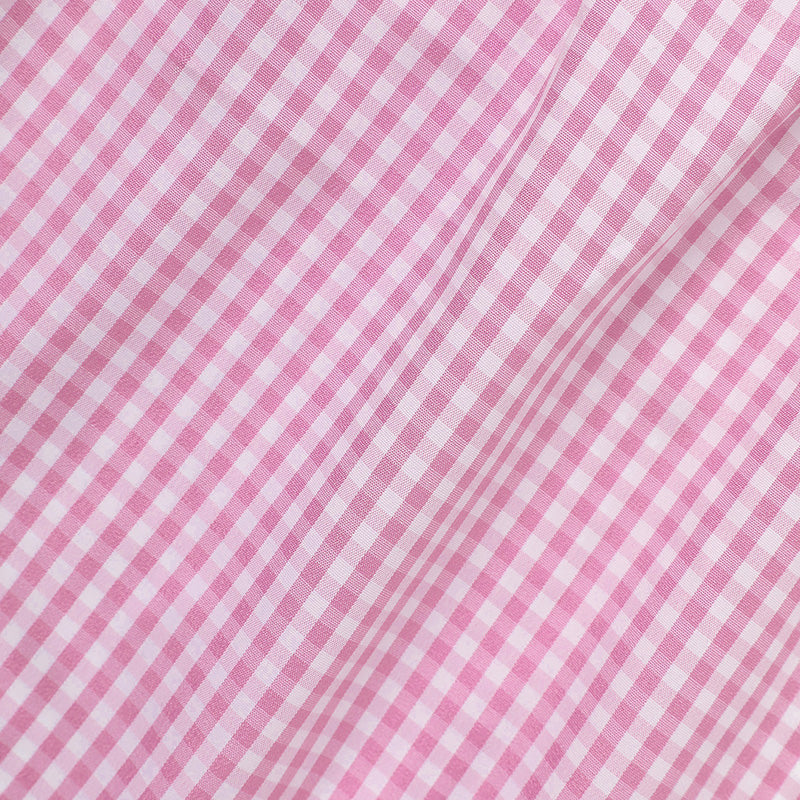 US Local Infant Bbay Girls' Plaid Smocked Dress Short Sleeve Easter Bunny Rabbit Embroidery Casual Fashion Clothes