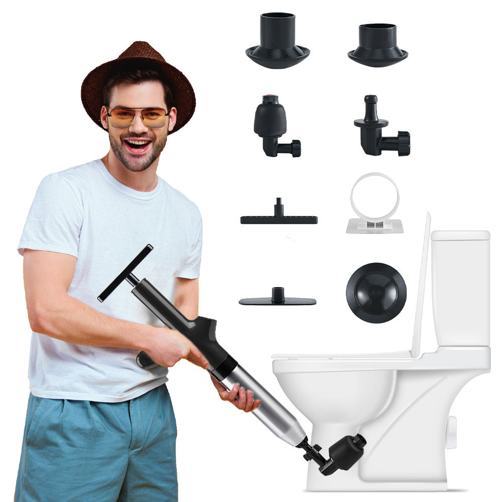 US Local High Pressure Air Toilet Unclogged For Toilets, Bathroom Floors, Sinks, And Pipe Blockages