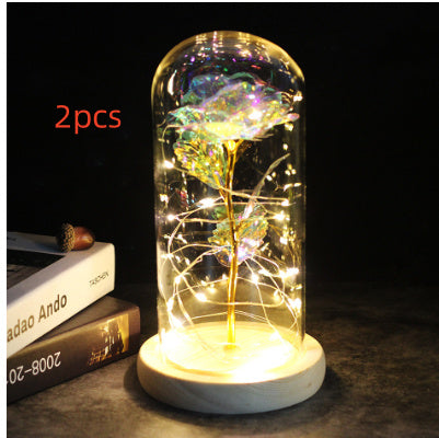 Little Prince Rose Glass Cover