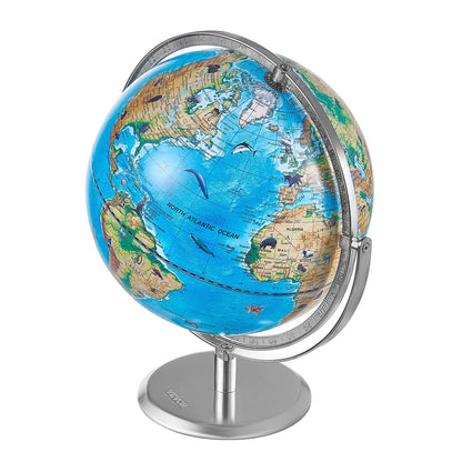 US Local VEVOR Educational Globe For Kids, Interactive AR World Globe With AR Golden Globe APP LED Night Lighting , STEM Toy Gifts For Kids Compatible With Android Or IOS Devices