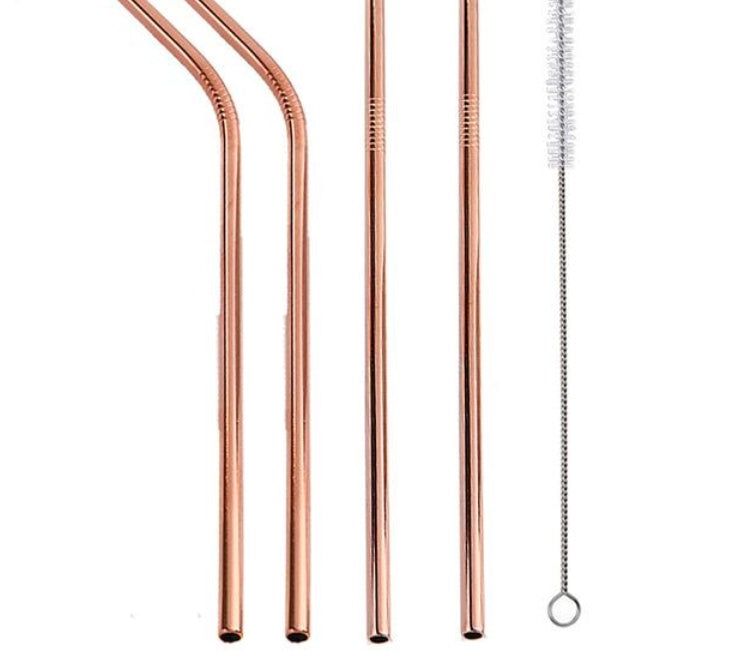 USA Local Colourful Reusable Stainless Steel Straws