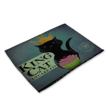 Nordic cartoon animal series placemat