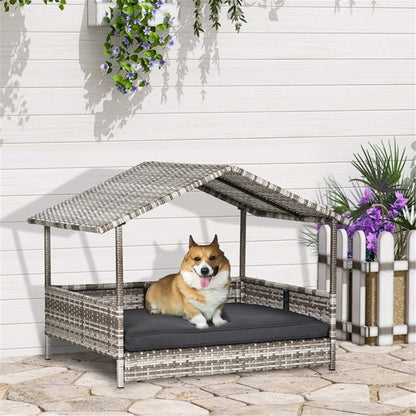 US Local Dog Bed, Rattan Pet Sofa, Dog Tent, No Shipping On Weekends