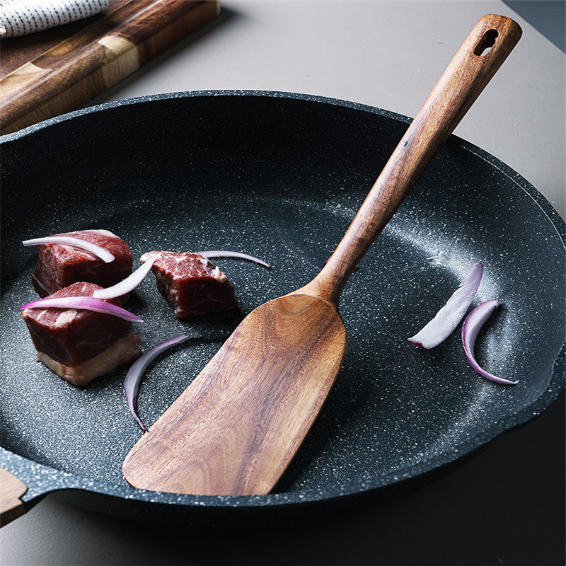 Household non-stick cooking spatula