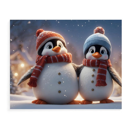 Paint by Number Penguin_2