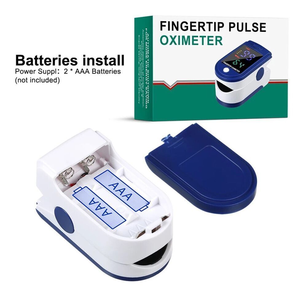 UK Local Finger Pulse Oximeter Blood Oxygen Saturation Meter SpO2 Heart Rate Monitor UK