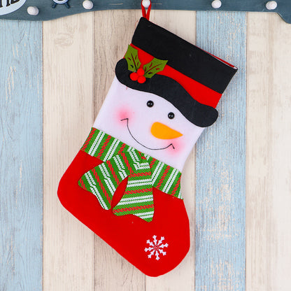 Christmas Gift Bag Christmas Decorations Gift Bag Pendant Ornaments Large Christmas Stockings Socks