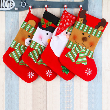 Christmas Gift Bag Christmas Decorations Gift Bag Pendant Ornaments Large Christmas Stockings Socks