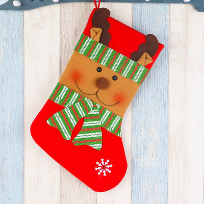 Christmas Gift Bag Christmas Decorations Gift Bag Pendant Ornaments Large Christmas Stockings Socks