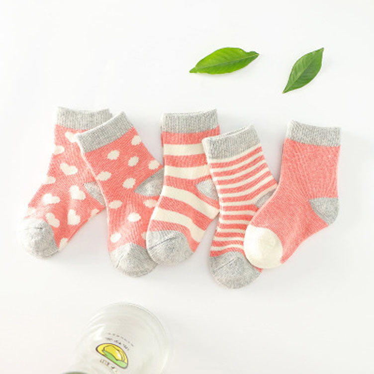 US Local Cotton tube child socks