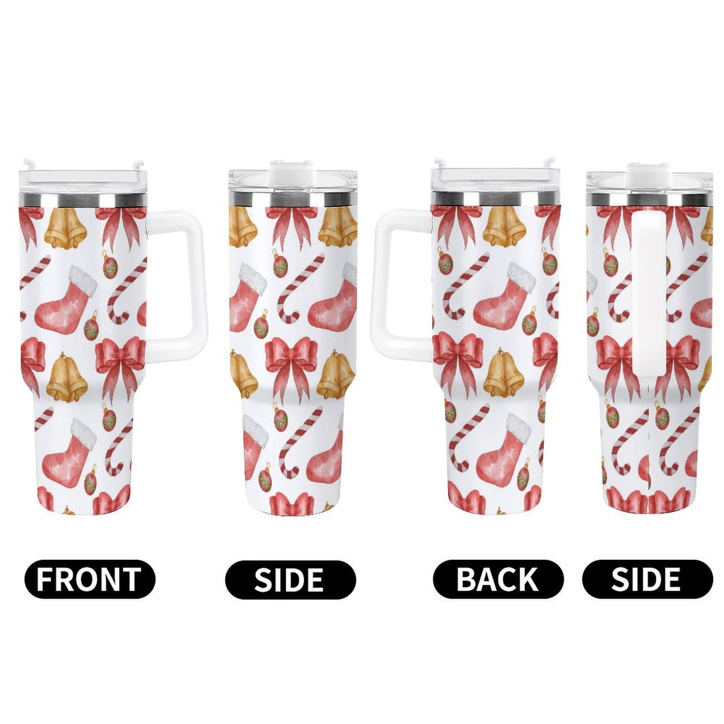 PHDT00165 POD US Local Tumbler 40 oz Large Capacity Car Cup Christmas