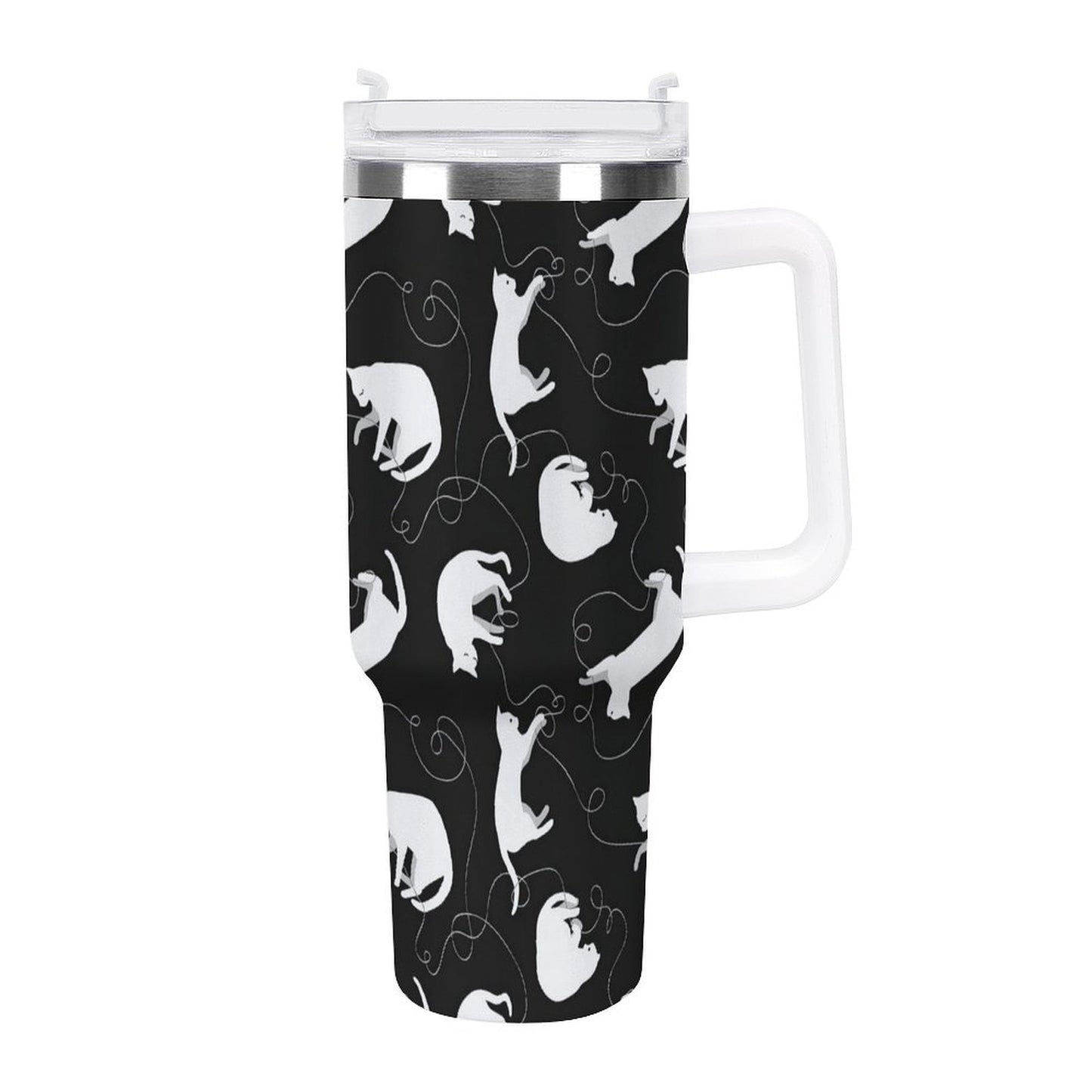 PHDT00193 POD US Local Tumbler 40 oz Large Capacity Car Cup Cat