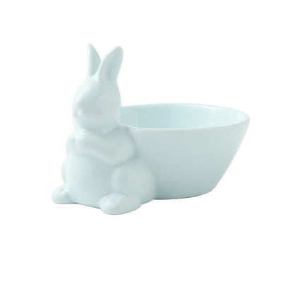 Cartoon Rabbit Souffle Ceramic Oven Dessert Salad Bowl
