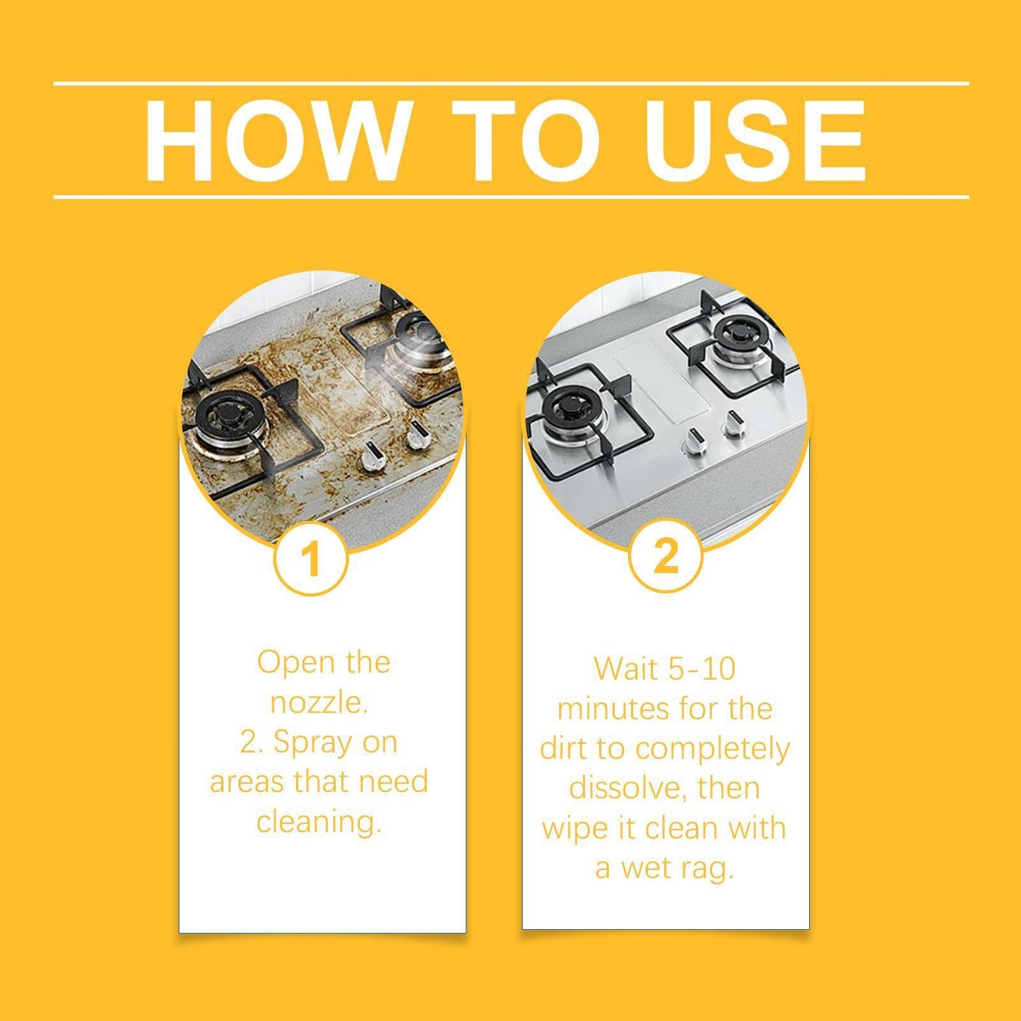 US Local Jack Hao Kitchen Degreasing Cleaning Spray