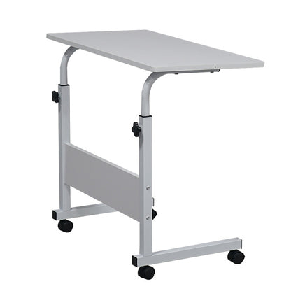 US Local Large Sized Movable Multi-purpose Computer Desk Cover In White