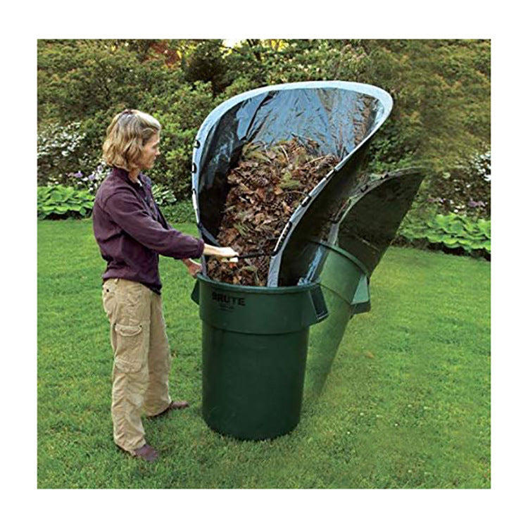 US Local Foldable Dustpan Leaf Storage Bag Collector