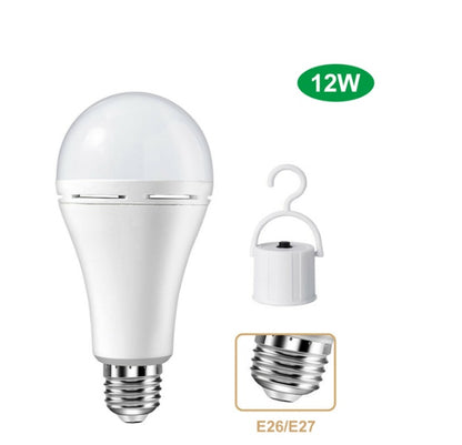 US Local E27 Emergency Bulbs Rechargeable LED Light With Battery Backup LED Bulb 12W