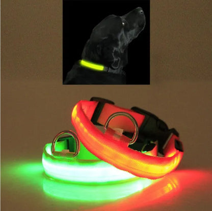 US Local LED PET Safety Halo Style Collar