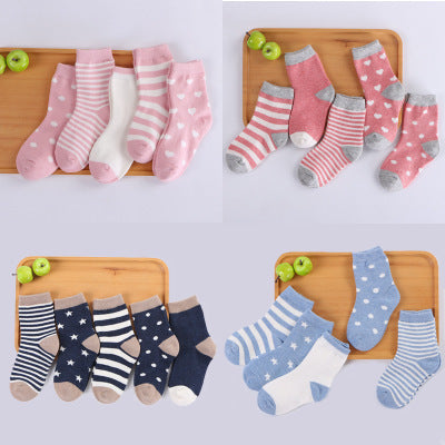 US Local Cotton tube child socks