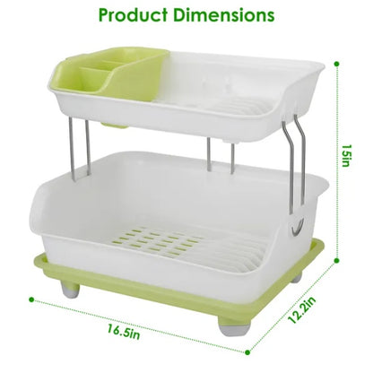 US Local Double Layer Dish Rack