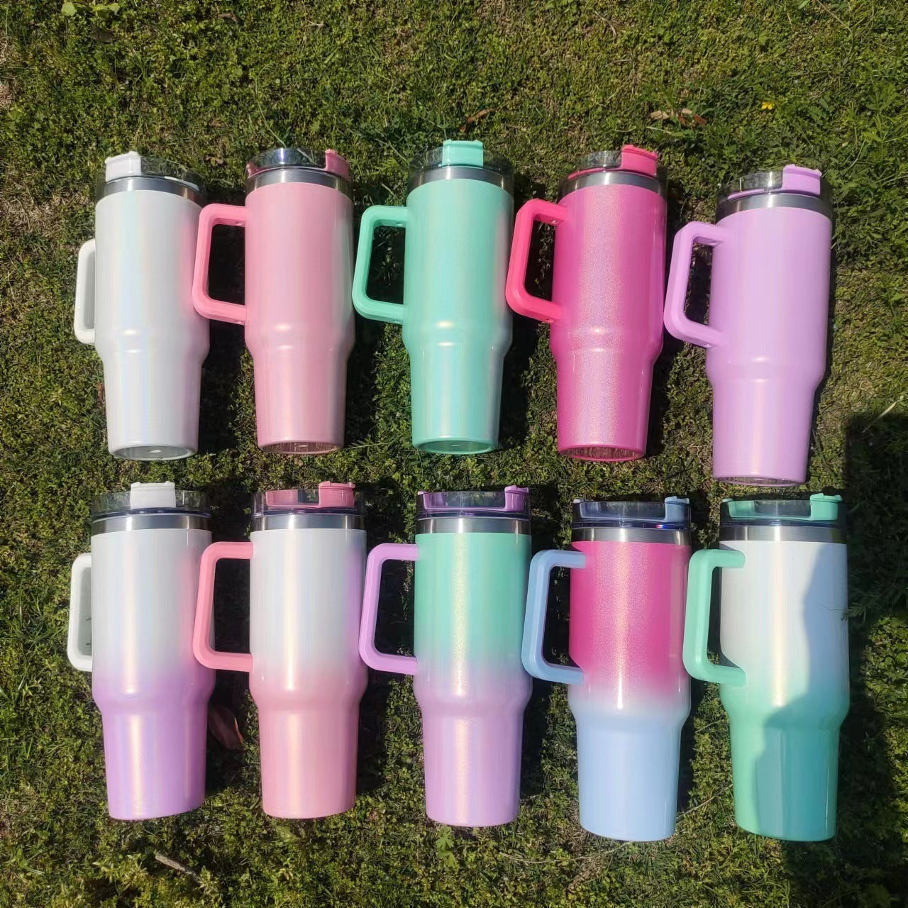 USA Local Large Capacity Double-layer Stainless Steel Vacuum Insulation Cup