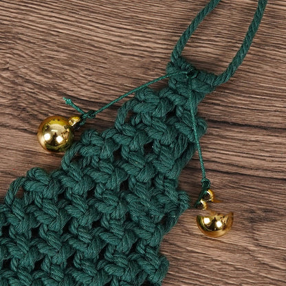 Hand-woven Cotton String Christmas Tree Decoration Pendant
