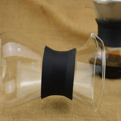 One-piece coffee drip pot