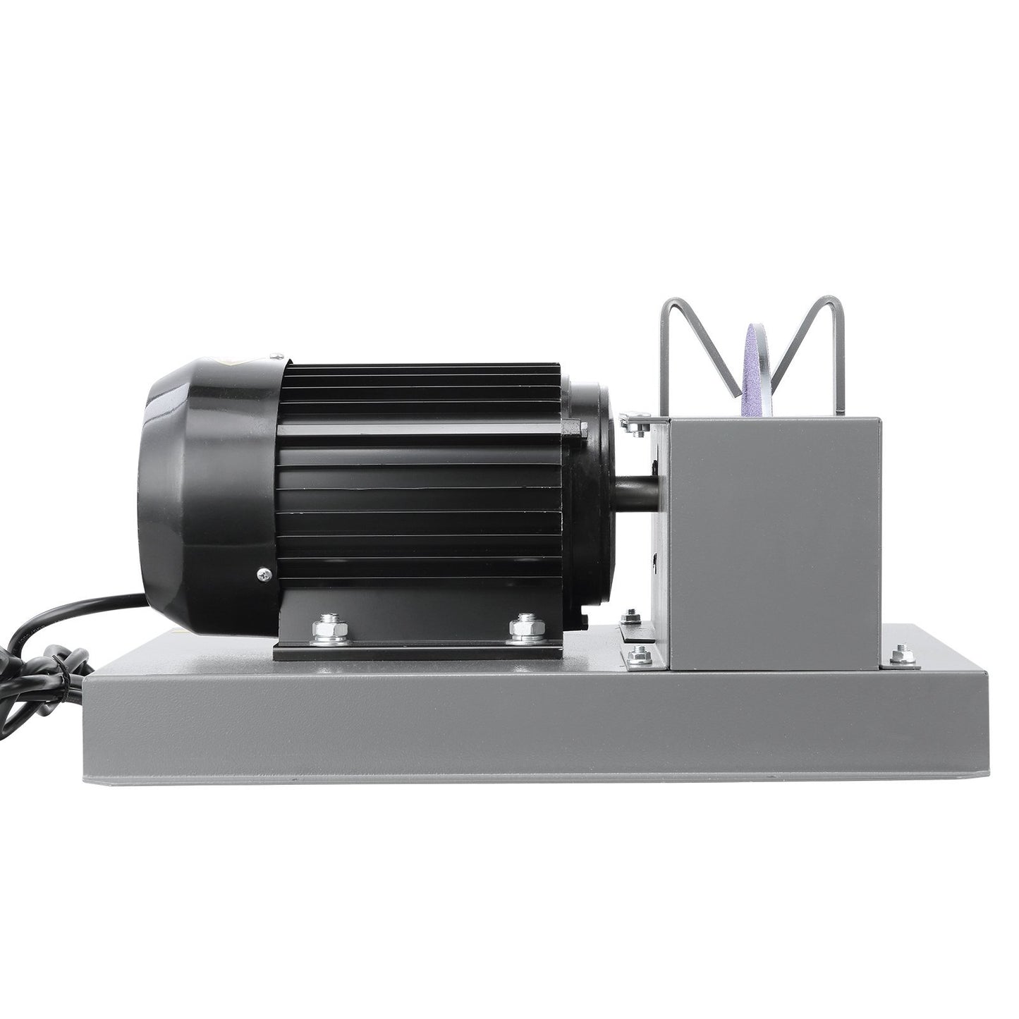 US Local VEVOR Lawn Mower Blade Sharpener, 500W Lawnmower Blade Grinder With 7-inch Ceramic Grinding Wheel, Powerful Bench Mower Sharpening Machine For High Low Lift Blades, Gator Blades, Flat Blades