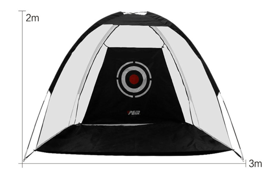 US Local Golf Practice Net Tent Golf Hitting Cage Garden Grassland Practice Tent Golf Training Equipment Mesh Outdoor