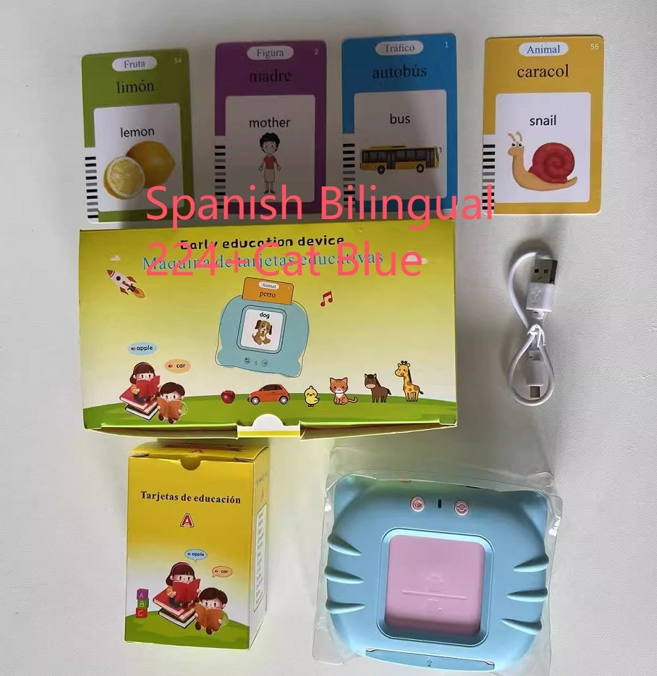 US Local Children's Enlightening Early Education Smart Pure English Card