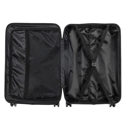 US Local 3-in-1 Portable ABS Trolley Case