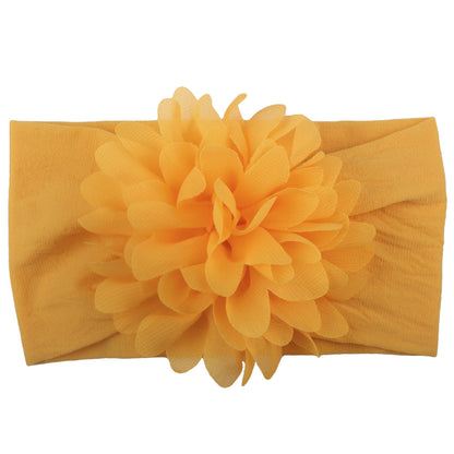 US Local Creative Chiffon Flower Headband Baby Hair Accessories Cute Princess Headband