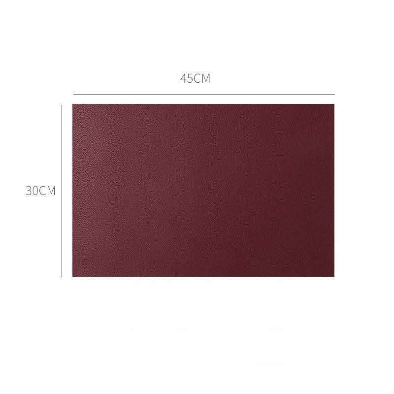 European leather western placemat
