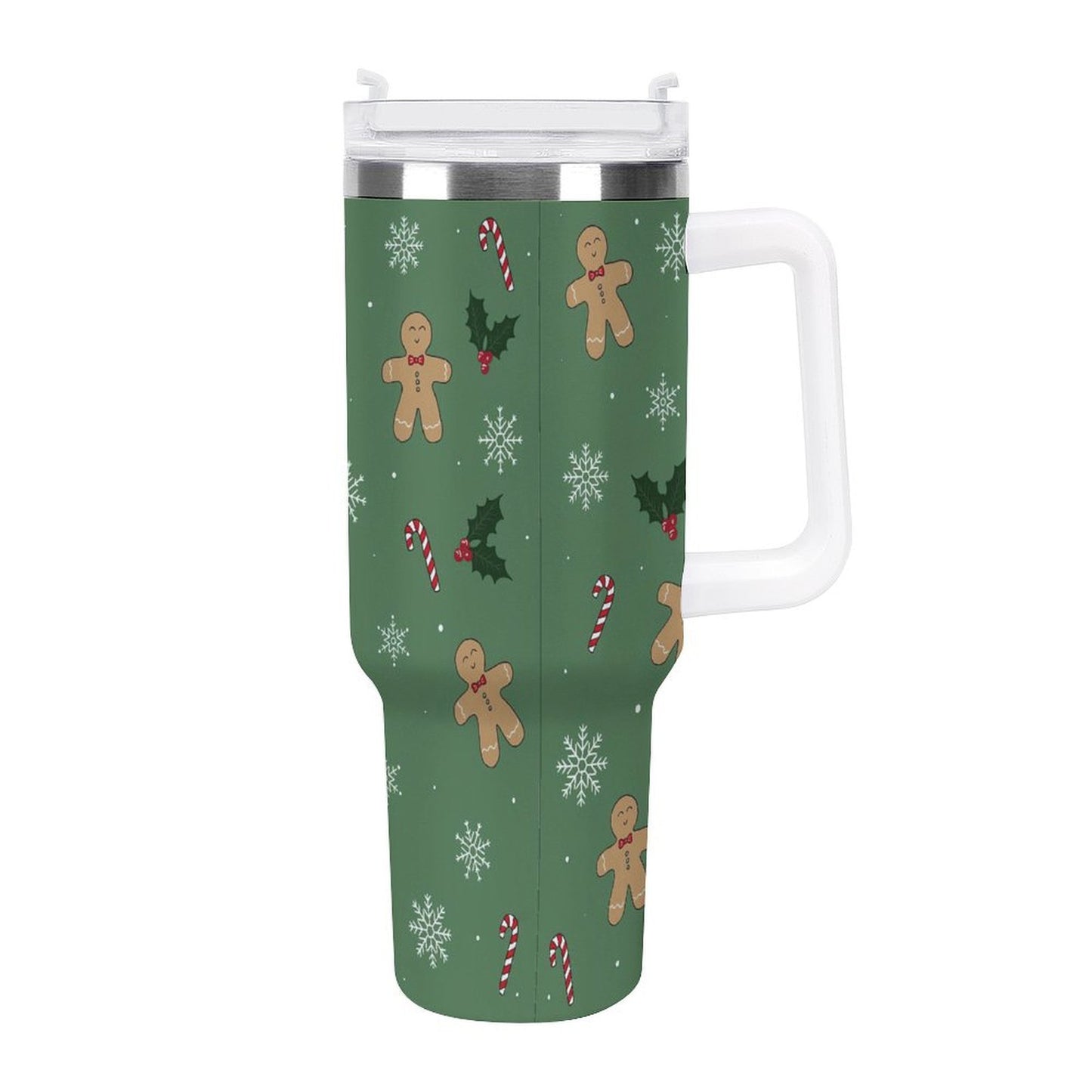 PHDT00286 POD US Local Tumbler 40 oz Large Capacity Car Cup Christmas Biscuit