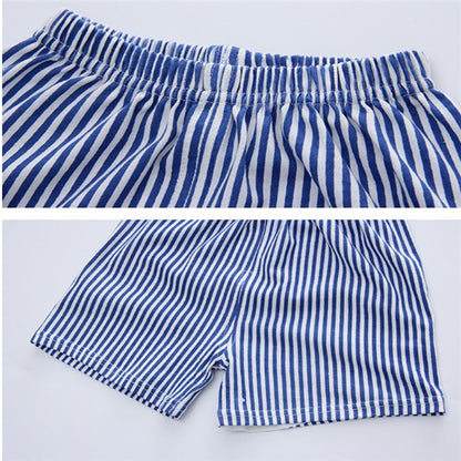 US Local Cartoon Clothing Baby Boy Summer Clothes T-shirt Baby Girl Casual Clothing Sets