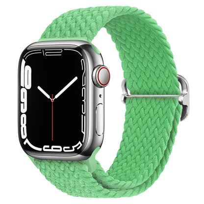 Double Loop Nylon Loop Woven Rainbow Watch Strap