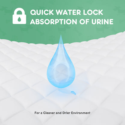 US Local Puppy Pads, Leak-proof Quick-drying Disposable Dog Pads, Absorbent Dog Pee Pads