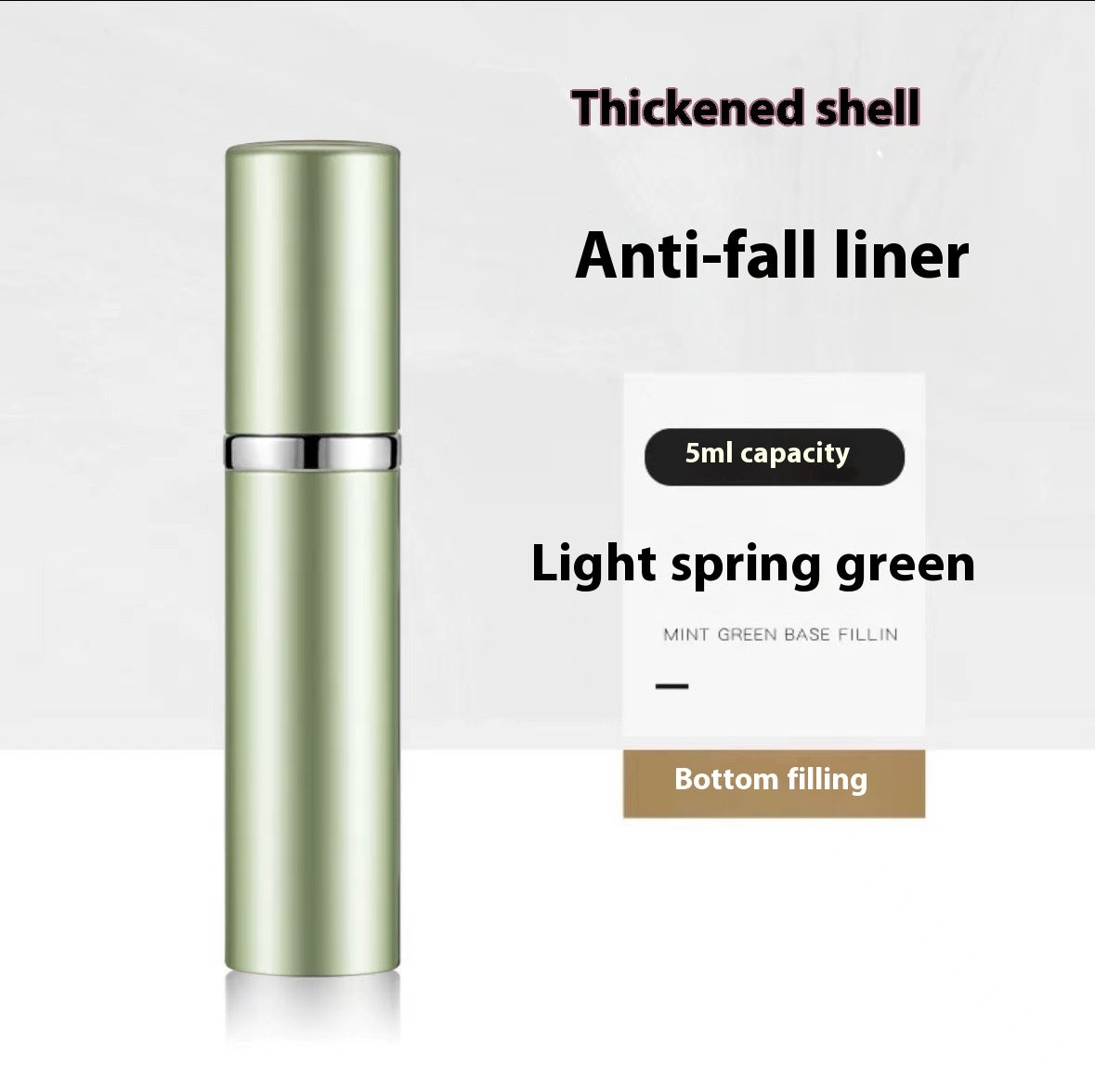 US Local Perfume Vaporizers Bottled Bottoms Filled With Perfume High-end Travel Portable Spray Small Sample Empty Bottle Dispenser