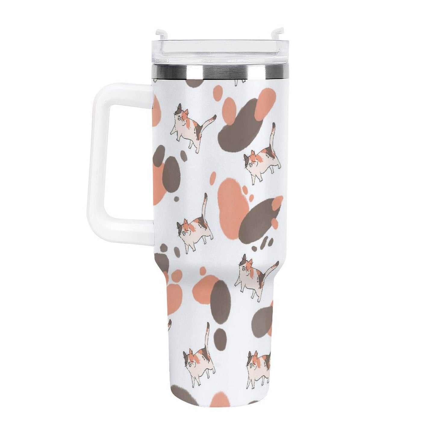 PHDT00247 POD US Local Tumbler 40 oz Large Capacity Car Cup Cat