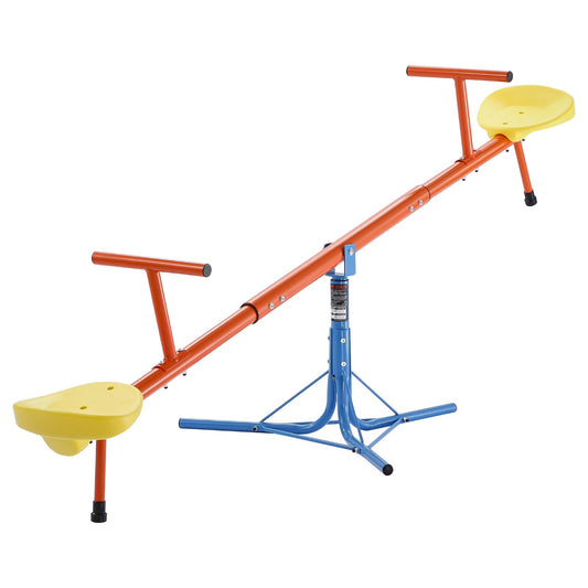 US Local Kids Seesaw 100 Lbs Capacity 360 Degrees Rotating Teeter Totter Aged 3+